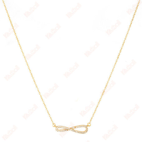 gold necklace snake bone chains